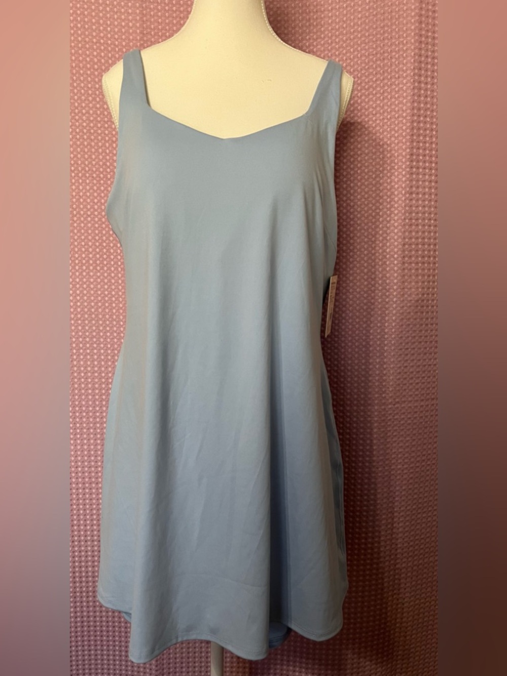 Danskin Light Blue Sleeveless Active Dress